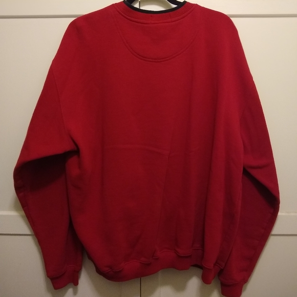 "Vintage" 2002 Angels World Series Pull-Over "Red" "Large" - Picture 2 of 2